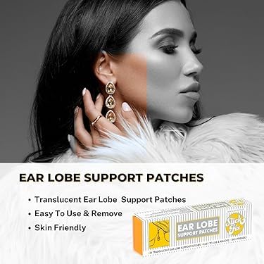 36 Earlobe Support Patches