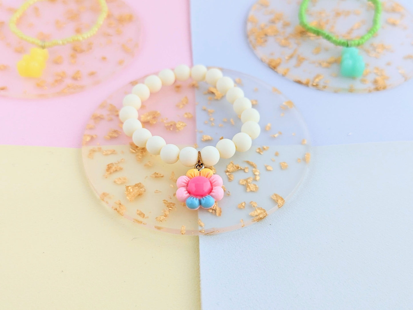 Gummy Bear Bracelet Set - Flower