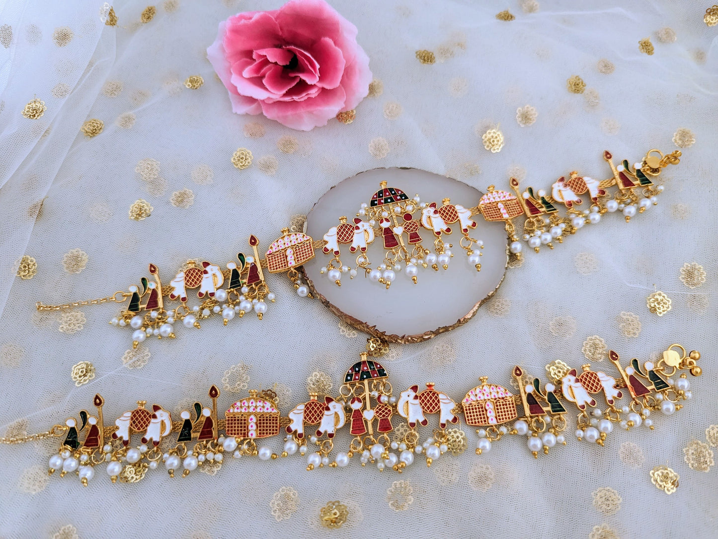 Doli Bharat Indian Wedding Payals Anklets Jhanjhar