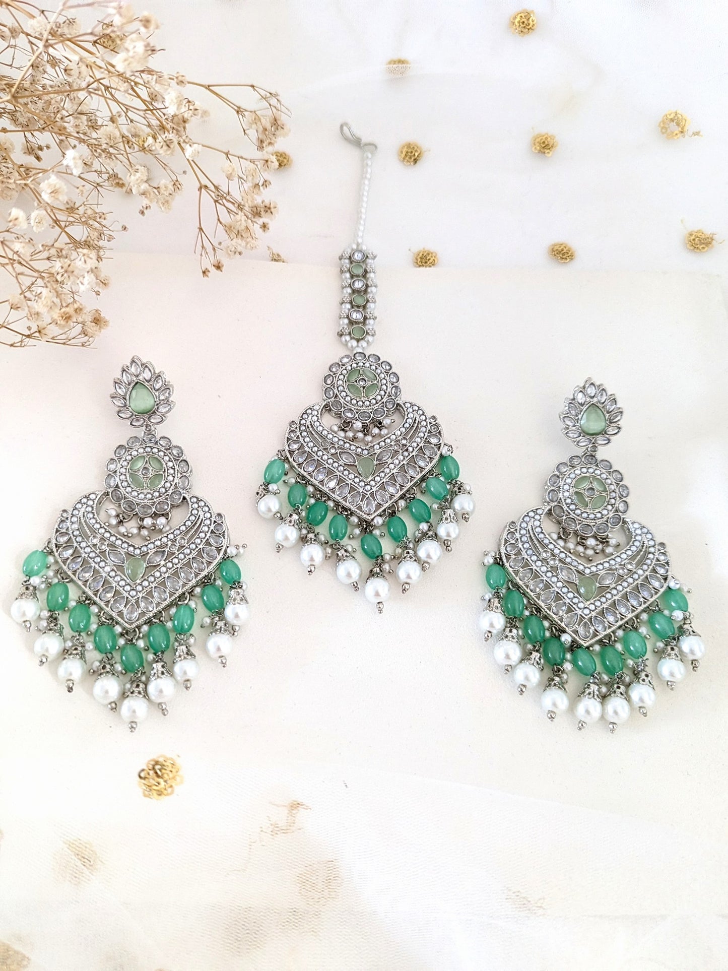 Amanat Tikka Set - Green